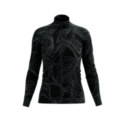 COMPRESSPORT Kurtka biegowa damska HURRICANE WINDPROOF JACKET AURORA black/aurora