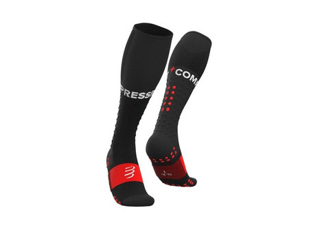 COMPRESSPORT Skarpety kompresyjne FULL SOCKS RUN black