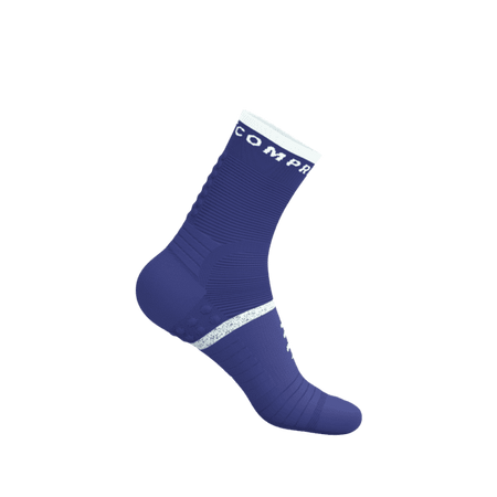 COMPRESSPORT Skarpetki do biegania PRO MARATHON SOCKS V2.0 orient blue/star white