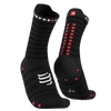 COMPRESSPORT Skarpetki do biegania PRORACING SOCKS V4 ULTRALIGHT RUN HIGH black/red