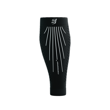 COMPRESSPORT Opaski kompresyjne na łydki R2 AERO black/white