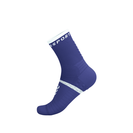 COMPRESSPORT Skarpetki do biegania PRO MARATHON SOCKS V2.0 orient blue/star white