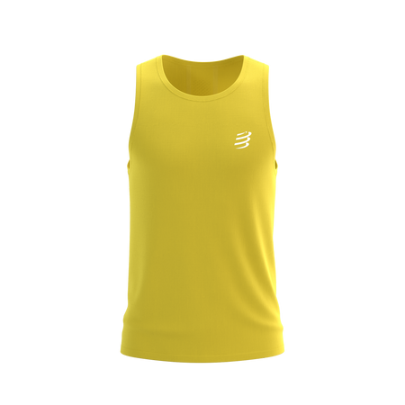 COMPRESSPORT Koszulka biegowa PERFORMANCE SINGLET maize