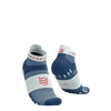COMPRESSPORT Skarpetki do biegania krótkie PRORACING SOCKS V4 RUN LOW blues/sugar