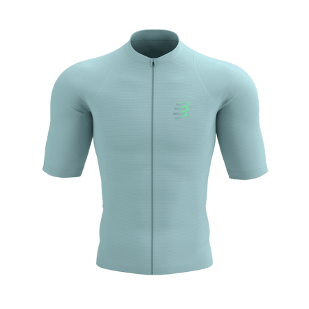 COMPRESSPORT Koszulka kompresyjna do biegania TRAIL RACING POSTURAL SS TOP ether