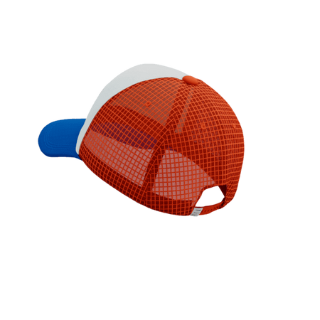 COMPRESSPORT Czapka z daszkiem TRUCKER 6P CAP princess blue/white