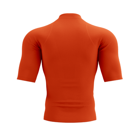 COMPRESSPORT Koszulka kompresyjna do biegania TRAIL RACING POSTURAL SS TOP tigerlily