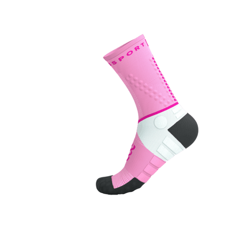 COMPRESSPORT Skarpetki do biegania ULTRA TRAIL SOCKS V2.0 begonia/neon pink