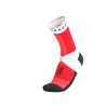 COMPRESSPORT Skarpetki do biegania ULTRA TRAIL SOCKS V2.0 white/fluo red