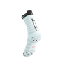 COMPRESSPORT Skarpetki do biegania PRORACING SOCKS V4 ULTRALIGHT RUN HIGH white/red/black