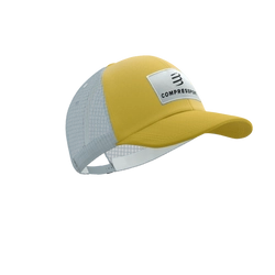 COMPRESSPORT Czapka z daszkiem TRUCKER 6P CAP grey dawn/ceylon yellow