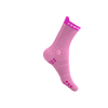 COMPRESSPORT Skarpetki do biegania trailowe PRORACING SOCKS V4 TRAIL begonia/neon pink