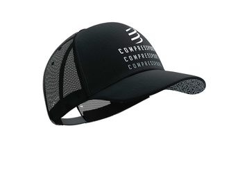 COMPRESSPORT Czapka lifestyle TRUCKER CAP BLACK EDITION 2023 czarna