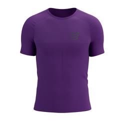 COMPRESSPORT Koszulka biegowa PERFORMANCE SS T-SHIRT lilac