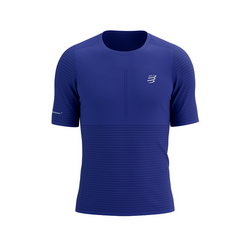 COMPRESSPORT Koszulka biegowa PRO RACING SS T-SHIRT dazz blue