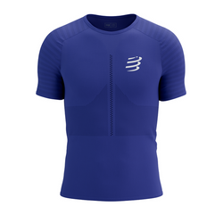 COMPRESSPORT Koszulka biegowa RACING SS T-SHIRT dazz blue