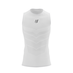 COMPRESSPORT Koszulka termoaktywna męska ON/OFF TANK TOP white