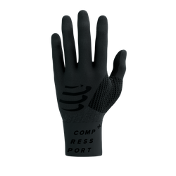 COMPRESSPORT Rękawiczki biegowe 3D THERMO GLOVES asphalte black