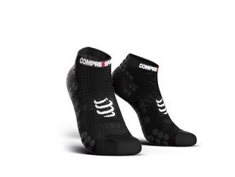COMPRESSPORT Skarpetki do biegania krótkie ProRacing Socks v3.0 czarne