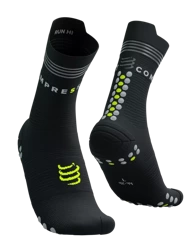 COMPRESSPORT Skarpetki do biegania wysokie ProRacing Socks V4 FLASH