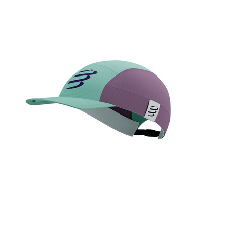 COMPRESSPORT Czapka biegowa 5 PANEL LIGHT CAP shell blue/grape