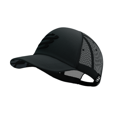 COMPRESSPORT Czapka lifestyle TRUCKER CAP black/black refl