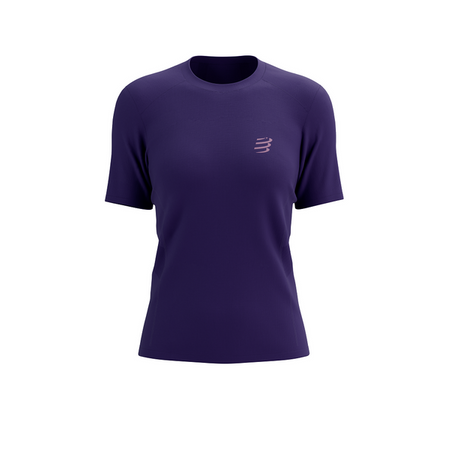 COMPRESSPORT Koszulka biegowa damska PERFORMANCE SS T-SHIRT purple