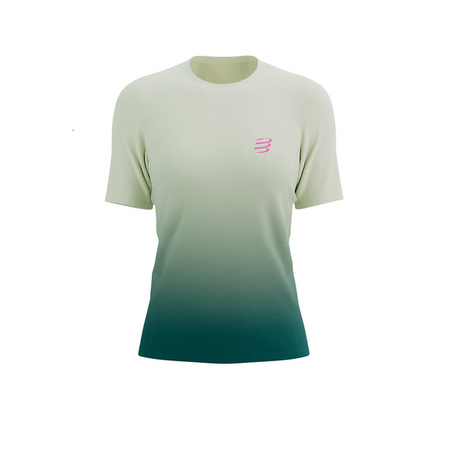 COMPRESSPORT Koszulka biegowa damska PERFORMANCE SS T-SHIRT sugar/storm