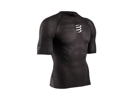 COMPRESSPORT Koszulka termiczna 3D THERMO 50 g SS T-SHIRT czarna