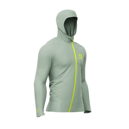 COMPRESSPORT Kurtka biegowa HURRICANE WATERPOOF 10/10 JACKET ice flow