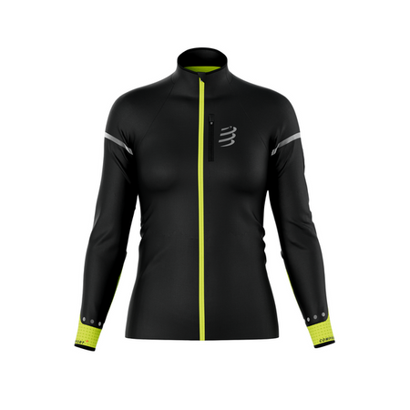 COMPRESSPORT Kurtka biegowa damska HURRICANE WINDPROOF JACKET FLASH